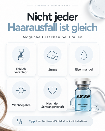 Haardichte Kupferpeptid-Kopfhautkur für Frauen