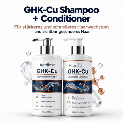 GHK-Cu Shampoo + Conditioner für gesünderes Haar