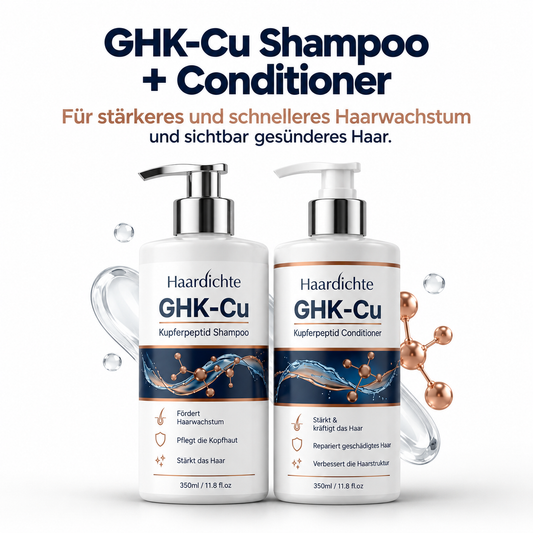 GHK-Cu Shampoo + Conditioner für gesünderes Haar
